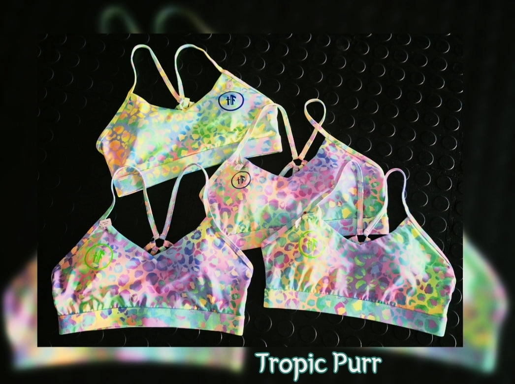 Tropic Purr Sport Bra