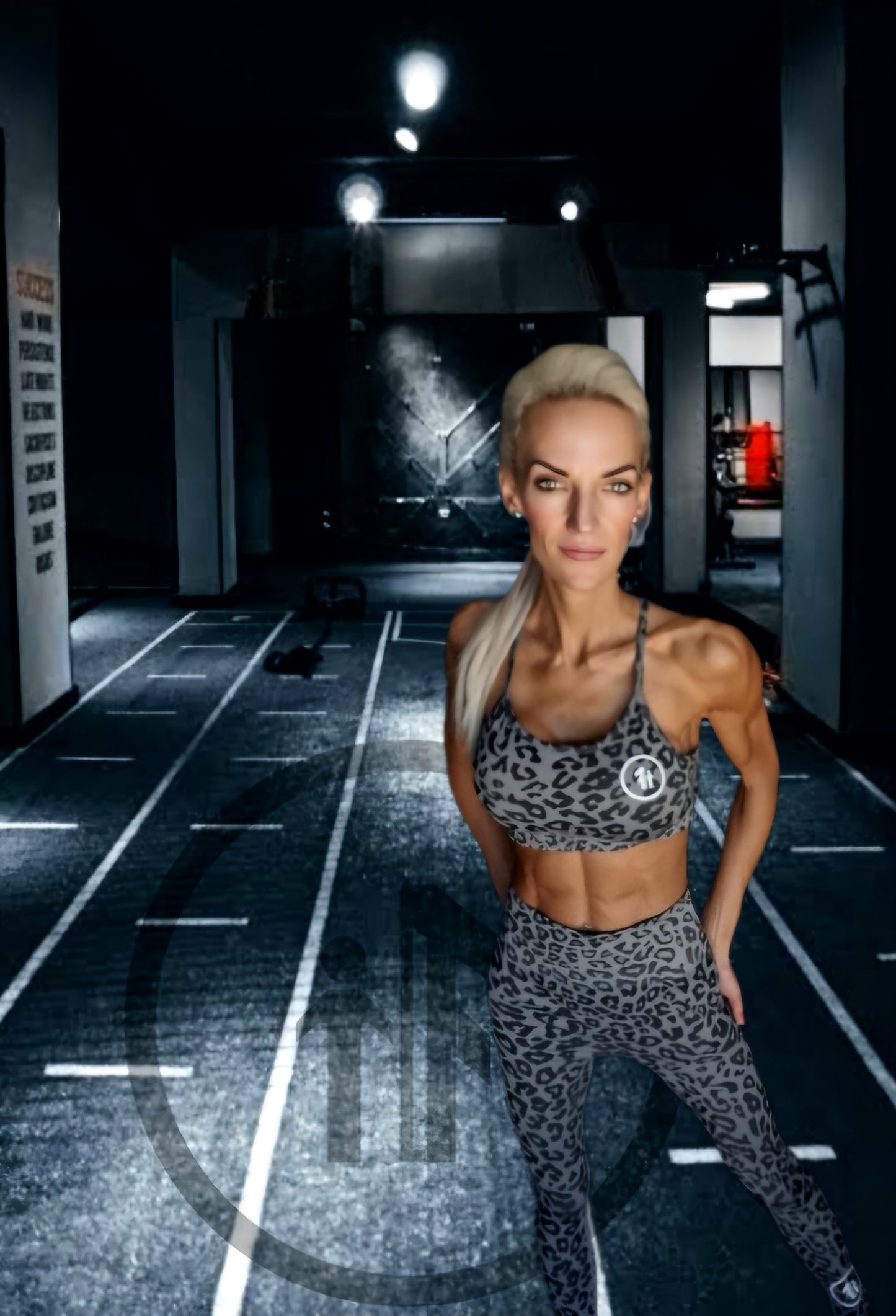 Charcoal Beast Sports Bra