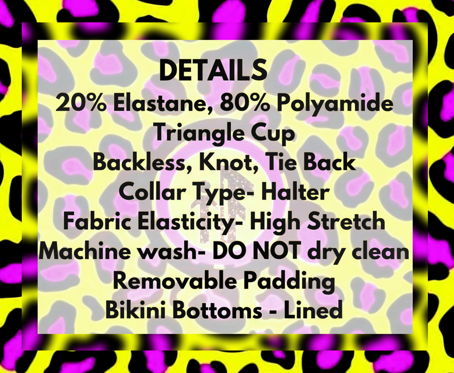 Tangerine Tides Bikini