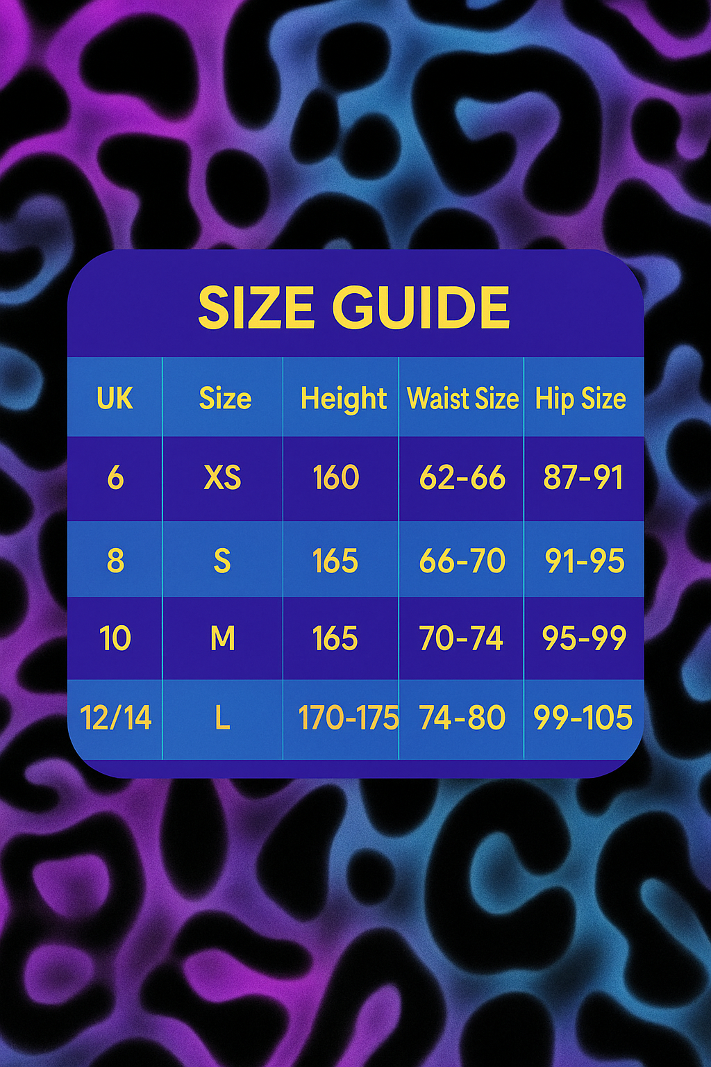 Midnight Sapphire (Breathable Holes) Full-Length Tight