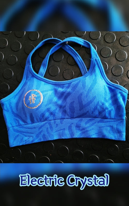 Electric Crystal Sports Bra