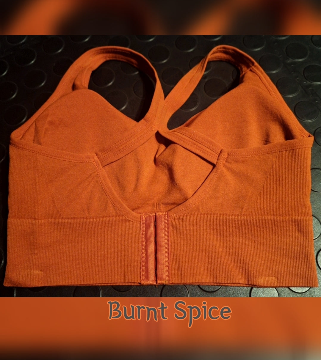 Burnt Spice Sports Bra