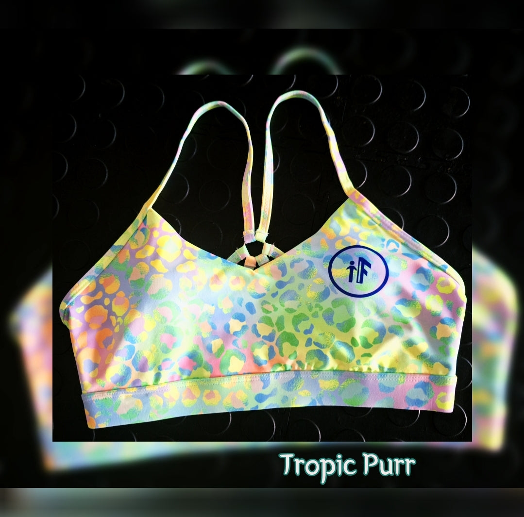 Tropic Purr Sport Bra