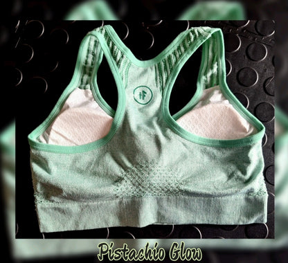 Pistachio Glow Sports Bra
