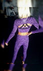 Velvet Panther Cropped Thumbhole
