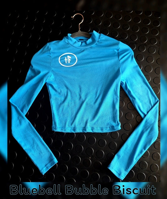 Bluebell Bubble Biscuit Cropped Sweatshirt