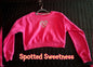 Spotted Sweetness Cropped Sweatshirt