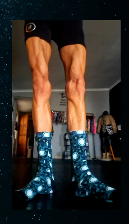 Mystic Bubbles Crew Socks