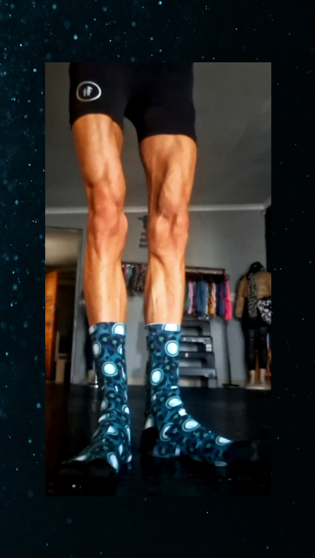 Mystic Bubbles Crew Socks