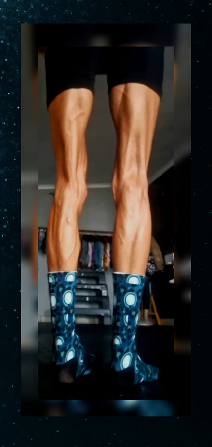 Mystic Bubbles Crew Socks