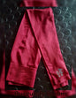 Burgundy Bloom Full Length Tight
