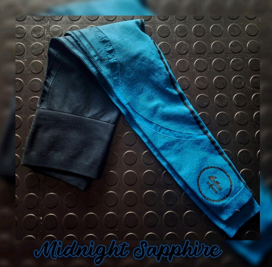 Midnight Sapphire (Breathable Holes) Full-Length Tight