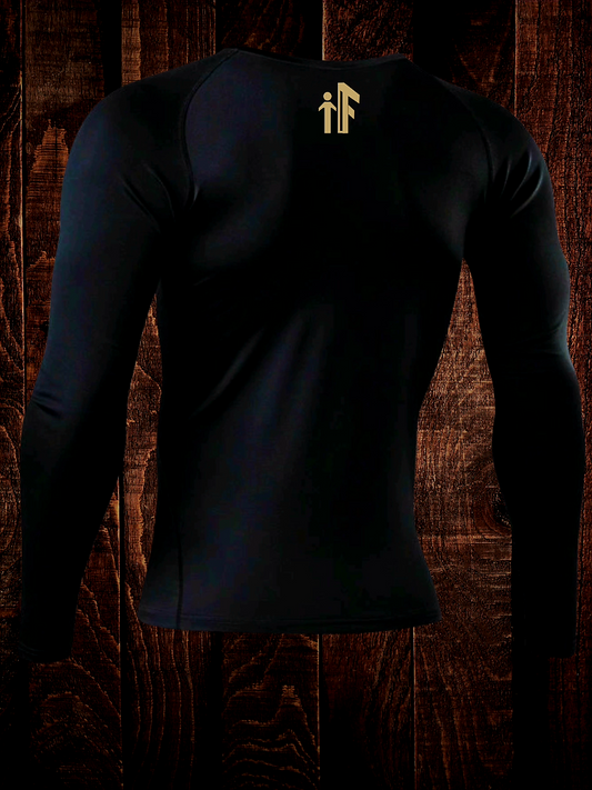 Black Granite Men's Long Sleeve