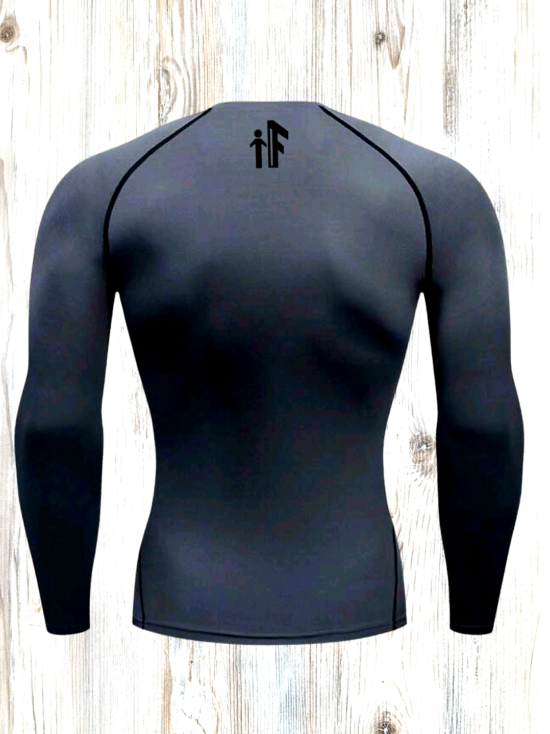 Gunmetal Shield Men's Long Sleeve