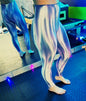 Periwinkle Soufflé Full Length Tight