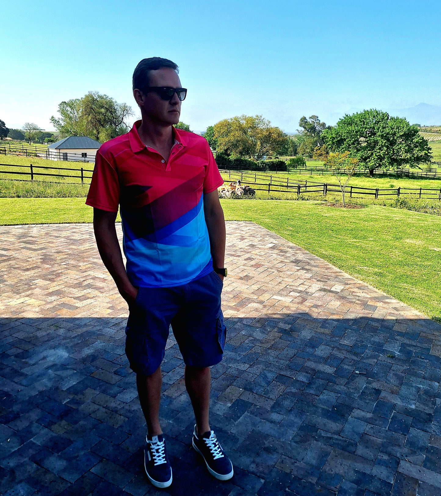 Cosmic Fairway - Golf Shirt