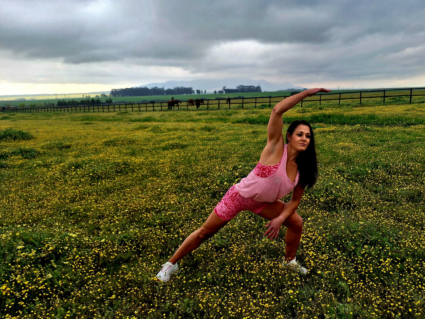 Blush Breeze Backless Tank