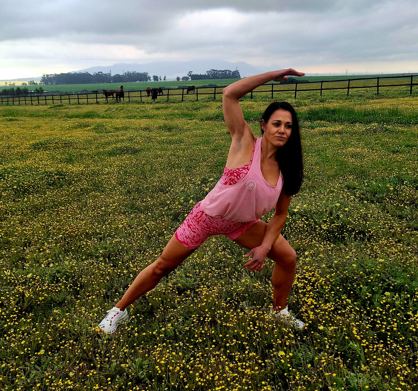 Blush Breeze Backless Tank