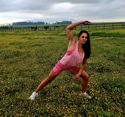 Blush Breeze Backless Tank