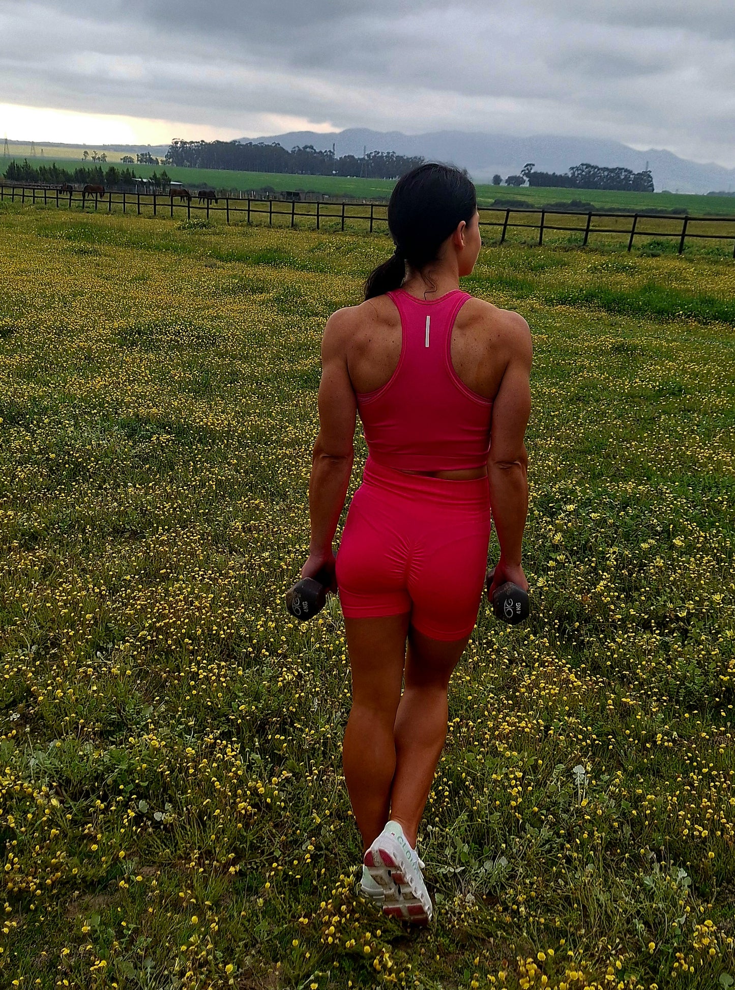 Strawberry Sprinkle Cropped Tank