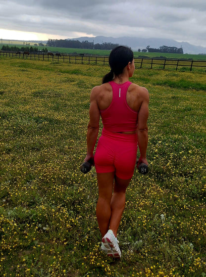 Strawberry Sprinkle Cropped Tank