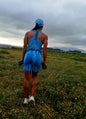 Frosty Blue Backless Tank
