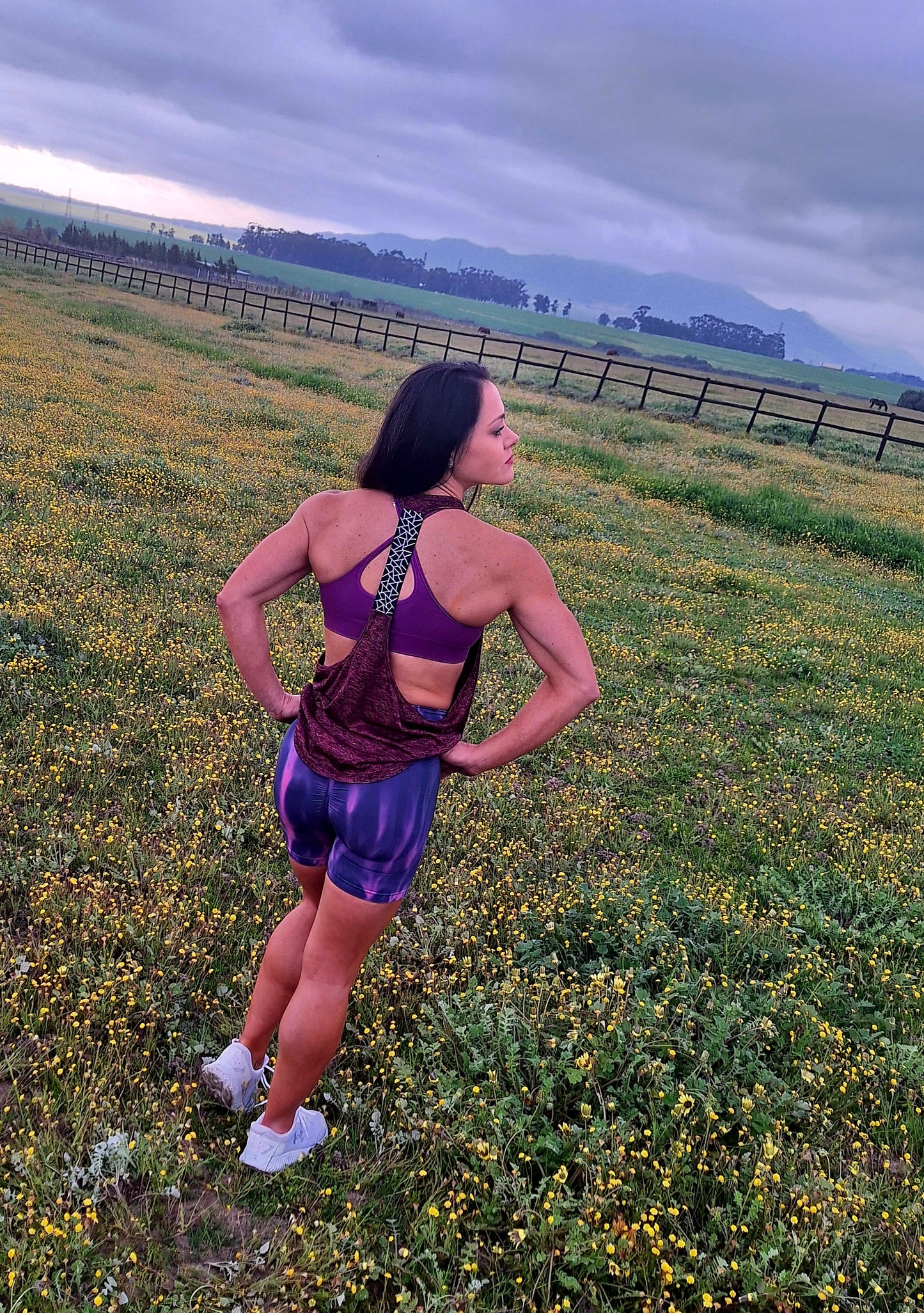 Mystic Plum Backless Tank