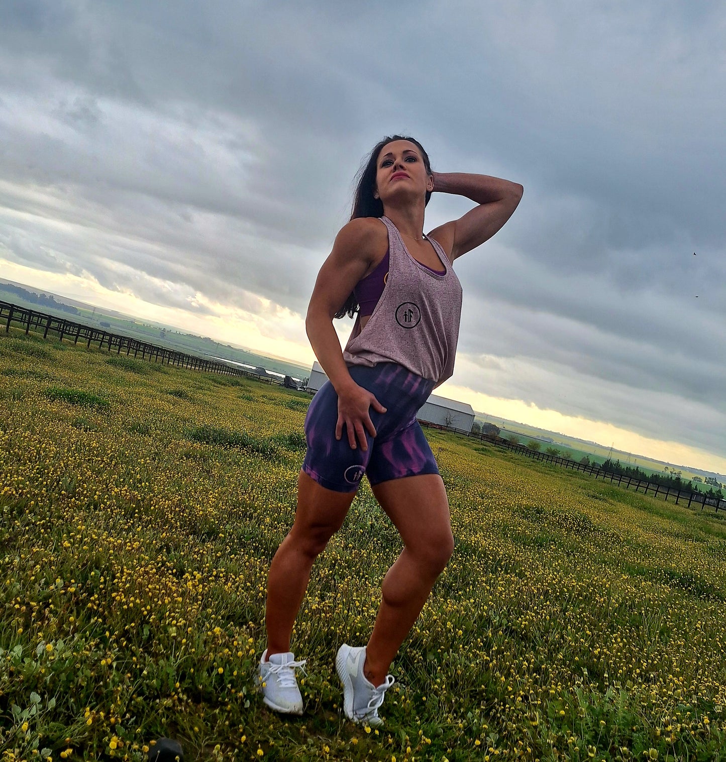Smoky Rose Backless Tank