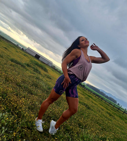 Smoky Rose Backless Tank