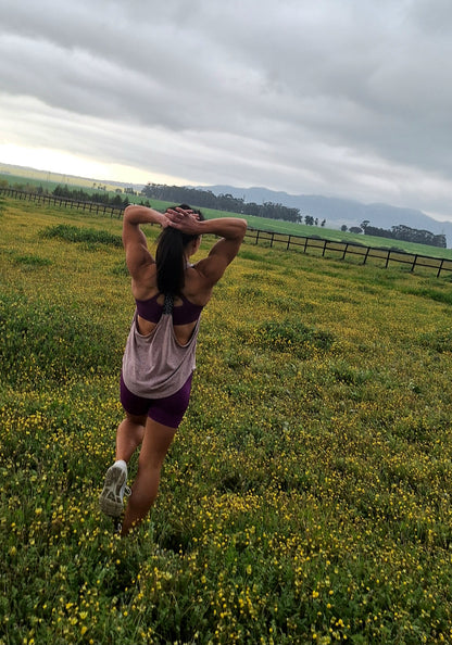 Smoky Rose Backless Tank