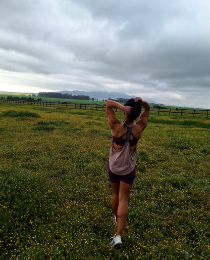 Smoky Rose Backless Tank