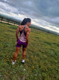 Smoky Rose Backless Tank