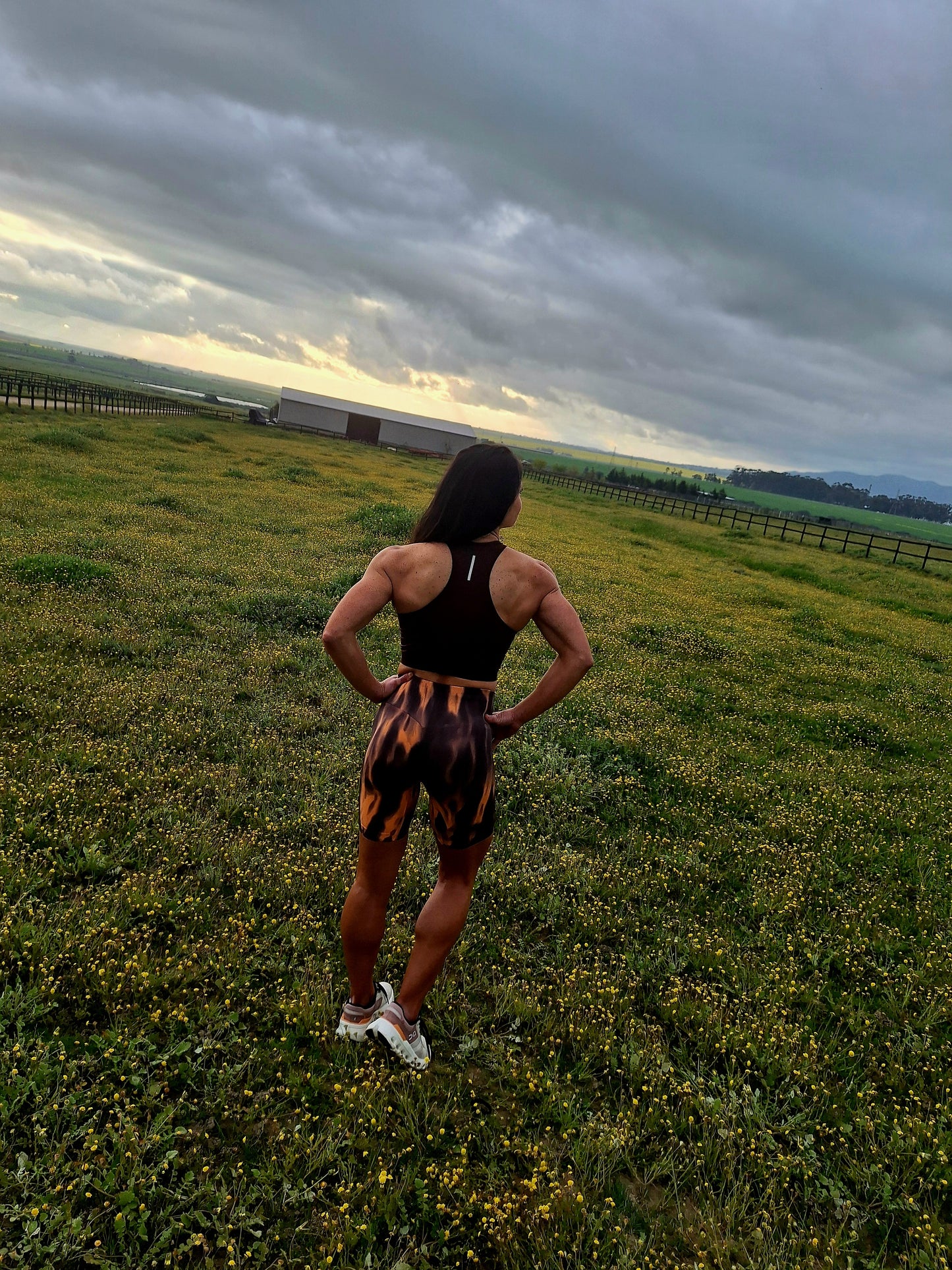 Caramel Drizzle Cropped Tank