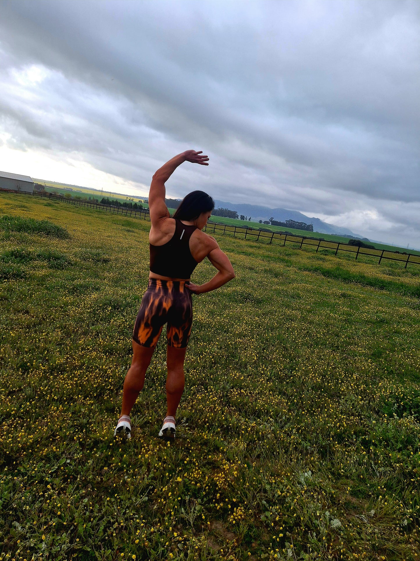 Caramel Drizzle Cropped Tank