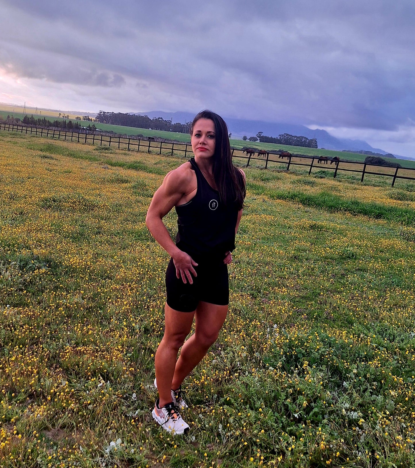 Midnight Breeze Backless Tank