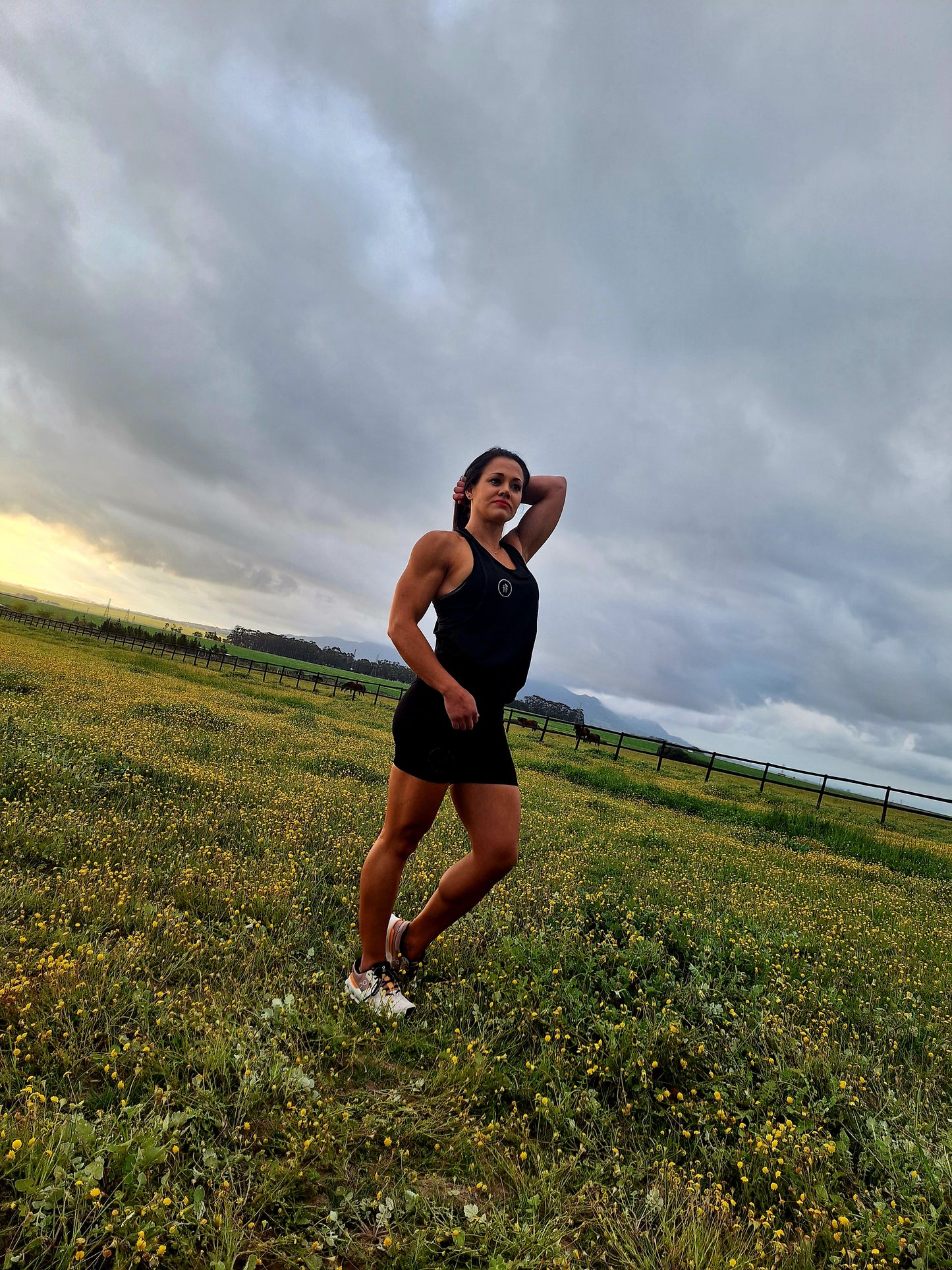 Midnight Breeze Backless Tank