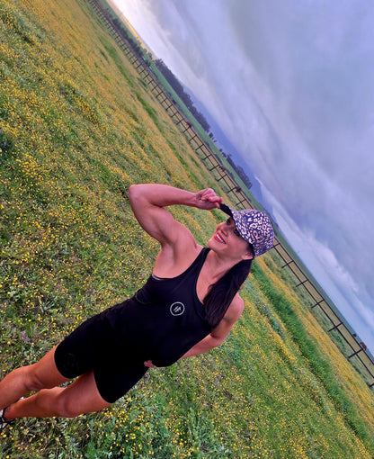 Midnight Breeze Backless Tank