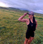 Midnight Breeze Backless Tank