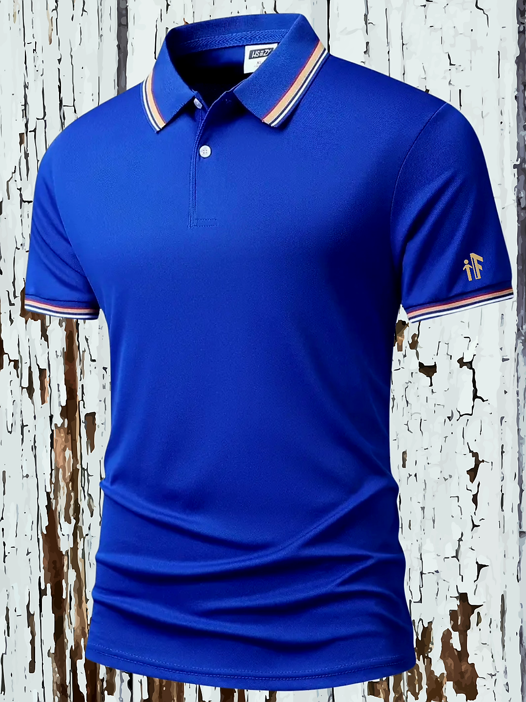 Sapphire Stroke Golf Shirt