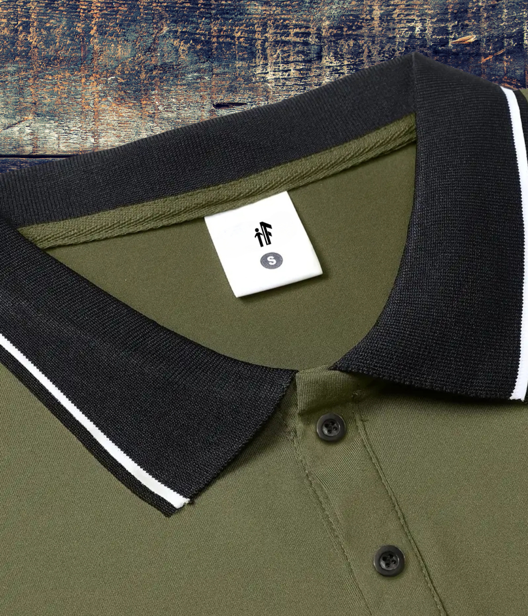 Khaki Fairway Polo