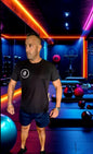 Obsidian Black Men's T-Shirt