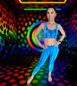Bubblegum Swirl Full Length Tight
