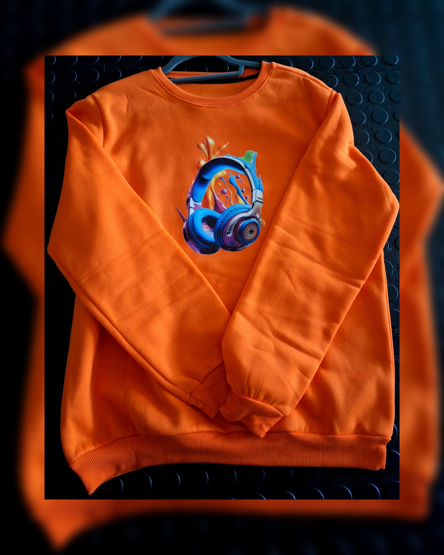 Tangerine Symphony Sweatshirt