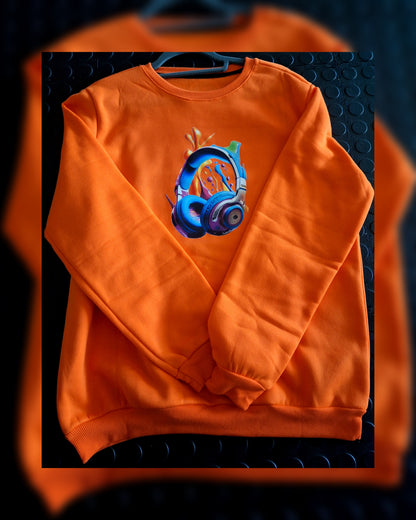 Tangerine Symphony Sweatshirt
