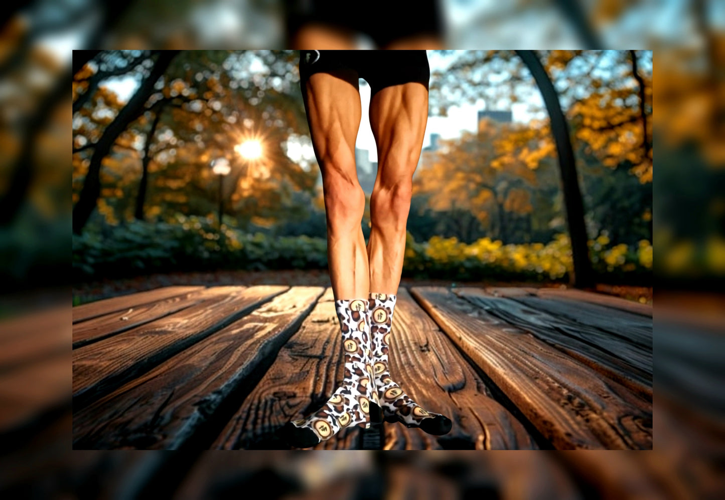 Cinnamon Claws Crew Socks