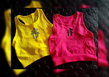 Caramel Drizzle Cropped Tank
