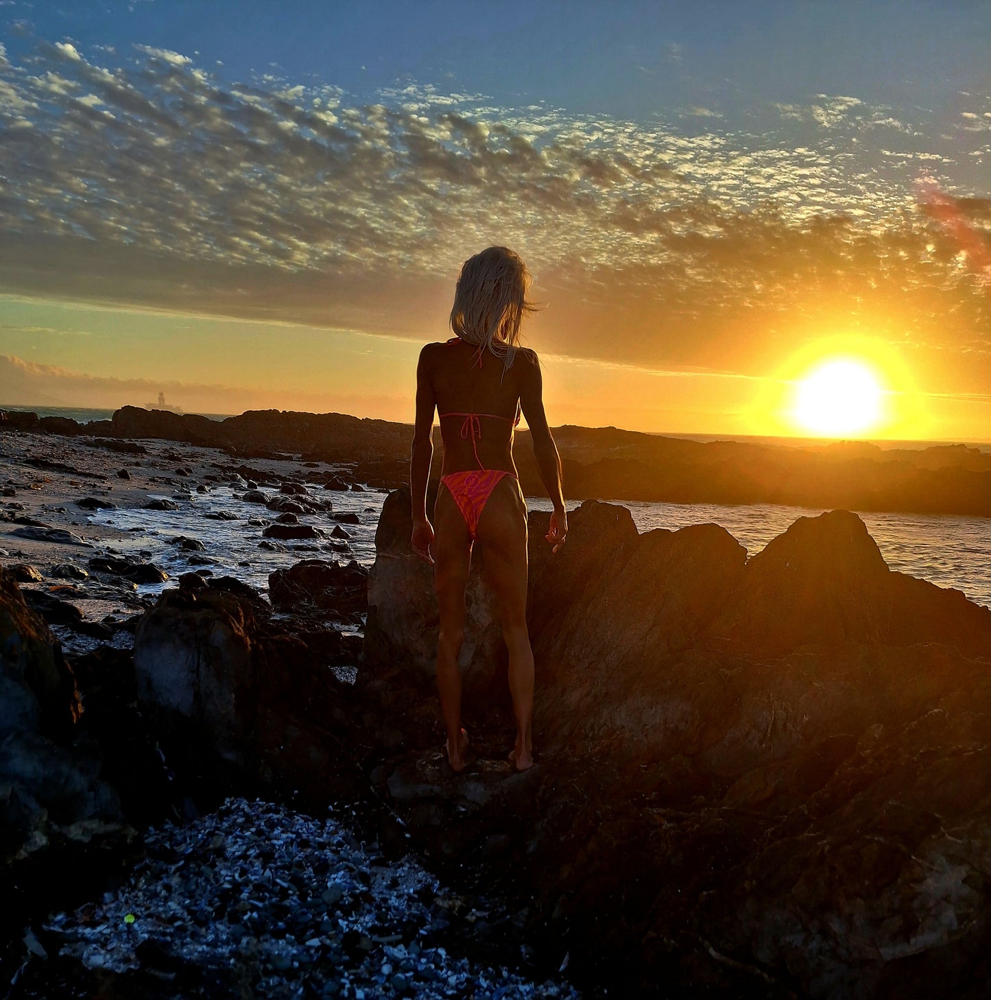 Tangerine Tides Bikini
