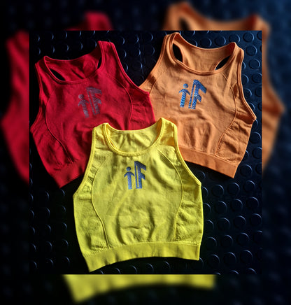 Caramel Drizzle Cropped Tank