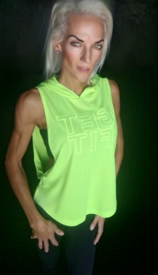 Pineapple Glow Hooded Sweatshirt