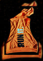 Orange Hooded Tank